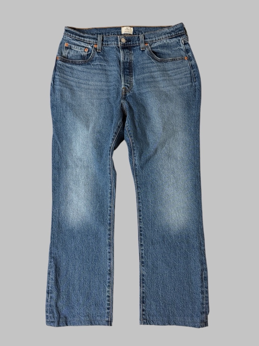 Levi's 501 Curve Medium-Wash Denim Jeans